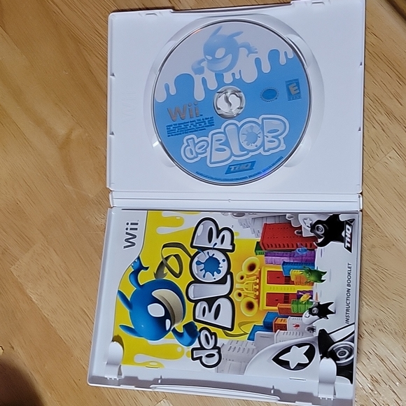 Wii de Blob video game - Picture 3 of 4